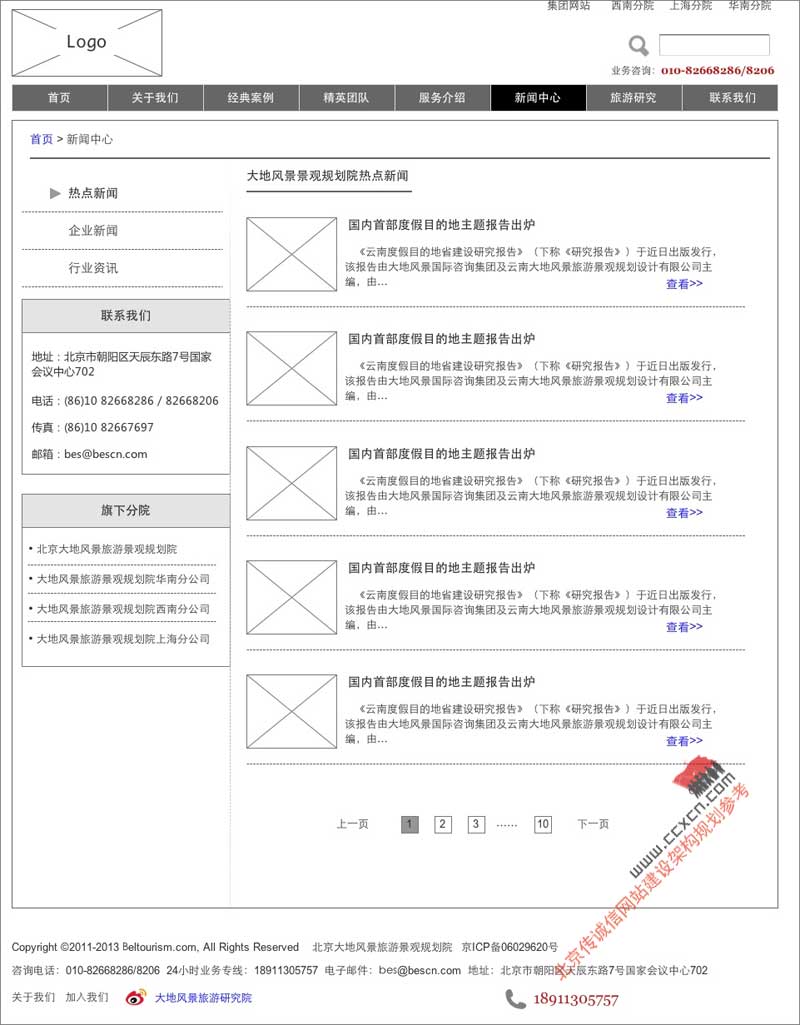 網(wǎng)站規(guī)劃專(zhuān)題-新聞中心