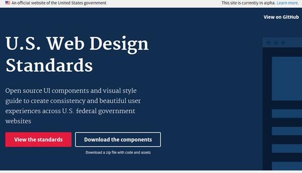 美國政府推出官方網(wǎng)站建設(shè)標(biāo)準(zhǔn)