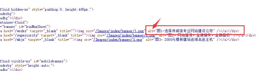 網站建設中的ALT標簽是做什么用的。